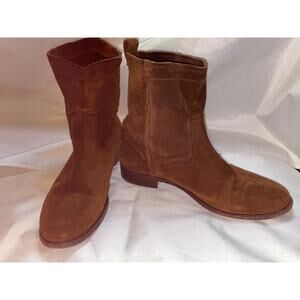 Frye Brown Ankle Boots